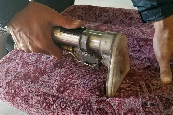 シートクリーニング風景 シートクリーニング風景